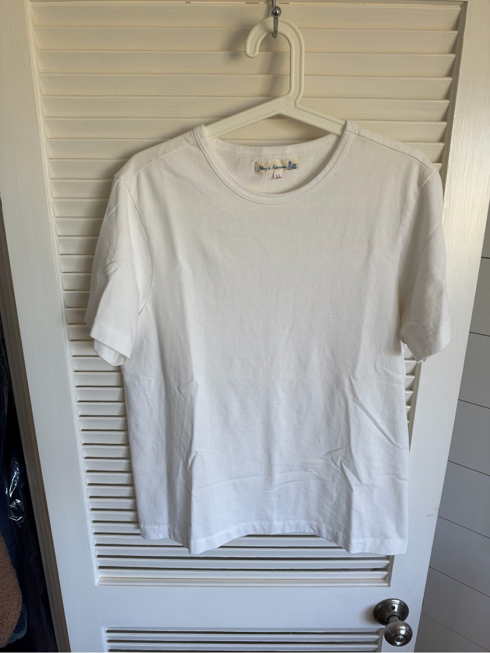 Merz B Schwanen 215 LOOPWHEELED CLASSIC FIT MIDWEIGHT T-SHIRT Size L